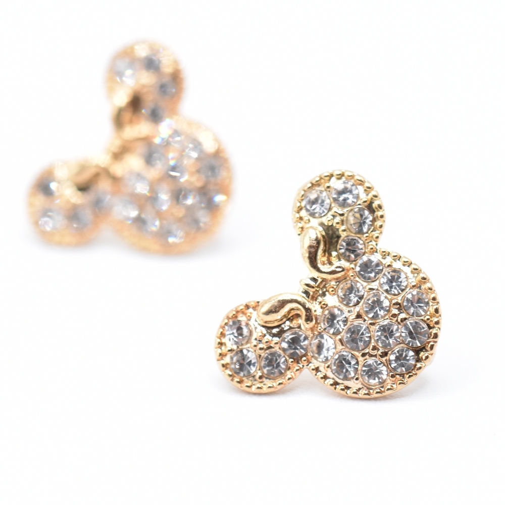 Very beautiful gold tone Crystal Earrings, New Stud Earings